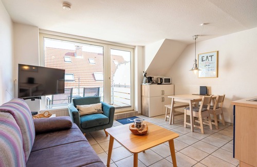 Norddeich Apartment | Apartment for 2 people, with balcony, just a few steps to the beach