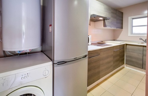 Blanes Apartment | Apartment for 5 people, community pool 5 minutes from the beach and the promenade of Blanes, free wifi, air-conditioned living room. Vivalidays Edurne.
