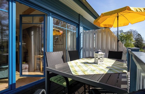 Ostseebad Prerow Apartment | Apartment for 4 people + small child, central, quiet, balcony, sauna, WLAN, bicycle shed, parking lot