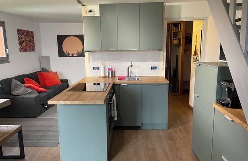 Manigod Apartment | Apartment Harikoa, sleeps 5, next to piste, Col de Merdassier.