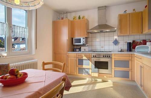 Friedrichshafen Apartment | Apartment 'Helbig' with Private Terrace, Shared Garden and Wi-Fi