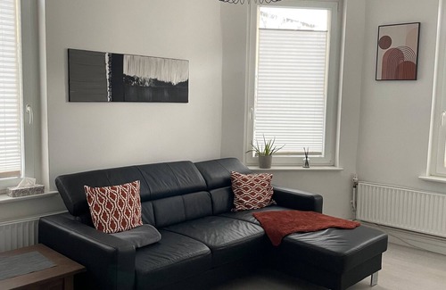 St Lorenz Apartment | Apartment 'Im Herzen Von Lübeck' with Private Garden, Balcony and Wi-Fi