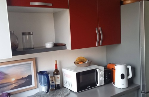 Cite Rouge Apartment | Apartment in a typical neighborhood overlooking Paris and the Eiffel Tower.