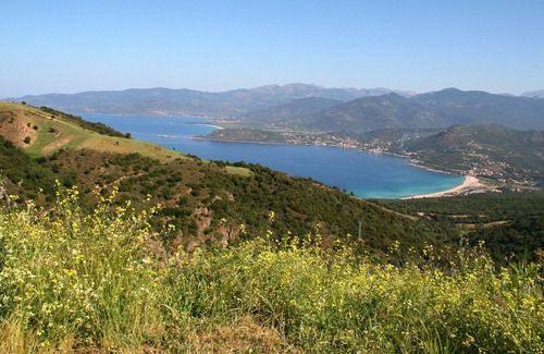 Tiuccia Apartment | Apartment in Corsica 200m from the beach with air conditioning and large sea view terrace