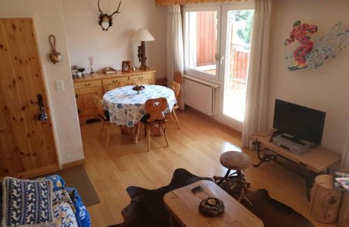 Lens Apartment | Apartment in Crans Montana Town Centre Mountain View