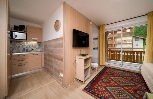 Allos Apartment | Apartment in France with Ski-In Access