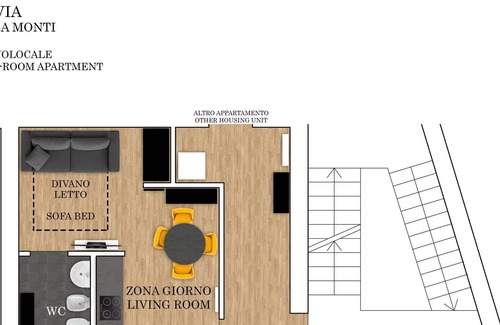 Pavia Apartment | Apartment in Pavia with 1 bedrooms sleeps 2
