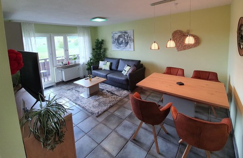 Grafenhausen Apartment | Apartment in the Panorama house, 56 sqm, 1 bedroom, 1 sofa bed, max. 4 people (2 adults)