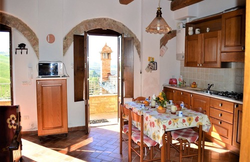 Asciano Apartment | Apartment in Tuscany with Stunning Views