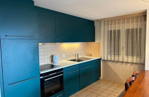Nendaz Apartment | Apartment in Veysonnaz with balcony