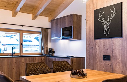 Selva di Val Gardena Apartment | Apartment "Piciulei Pitl" with Mountain View, Garden & Wi-Fi