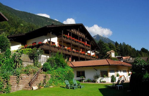 San Martino in Passiria Apartment | Apartment 'Riederhof Arthur 2' with Mountain View, Pool, Sauna, Wi-Fi & Balcony