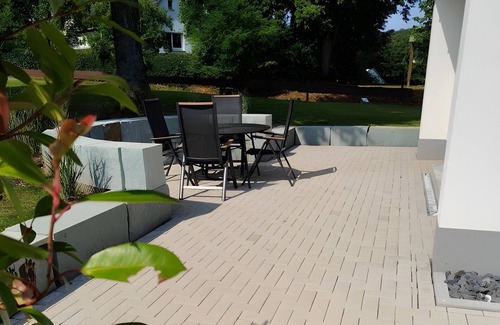 Sundern Apartment | Apartment 'Jost' with Private Terrace, Shared Garden and Wi-Fi