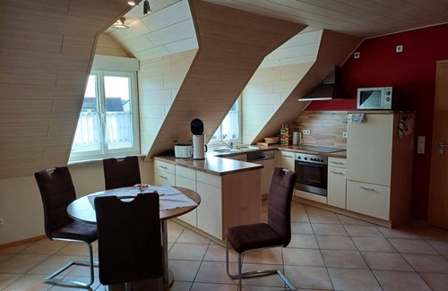 Laufeld Apartment | Apartment Katharina - 4-bed apartment shower/WC, 2 bedrooms