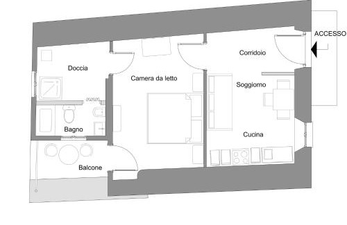 Castello Apartment | Apartment La Bigatera