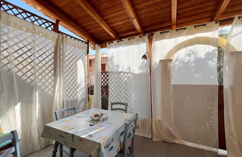 Villasimius Apartment | Apartment 'La Casetta Di Lulu' with Private Terrace, Private Garden and Air Conditioning