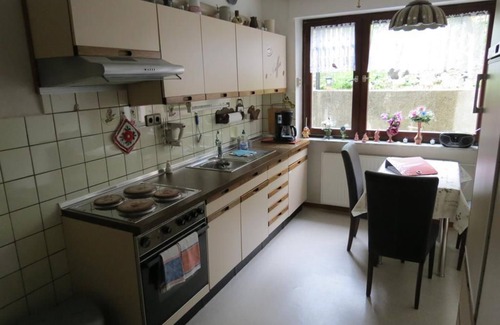 Oberwesel Apartment | Apartment Link - apartment with bathroom, bedroom, living room (sofa bed)