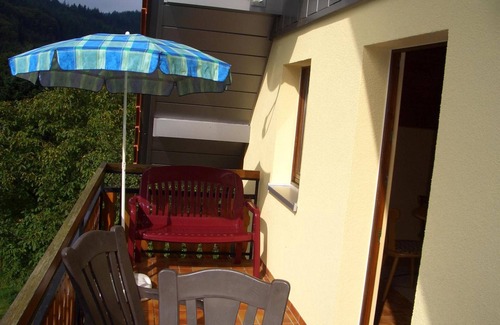 Brandmatt Apartment | Apartment 'Mit Balkon Im Schwarzwald' with Mountain View, Balcony and Wi-Fi