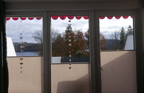 Langscheid Condo | Apartment "Mittendrin" with large loggia on Lake Sorpe