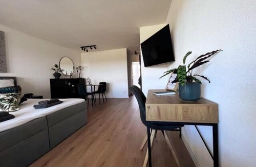 Loffingen Apartment | Apartment mit Grüner Aussicht im Schwarzwald