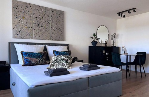Loffingen Apartment | Apartment mit Grüner Aussicht im Schwarzwald