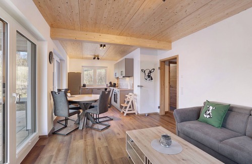 Schmallenberg Apartment | Apartment 'Muh' with Mountain View, Private Terrace and Wi-Fi