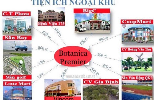 Tan Binh Apartment | Apartment near Airport - Botanica Premire - Nice