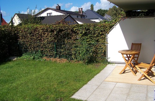 Thiessow Apartment | Apartment near the beach with terrace and garden - Wi-Fi