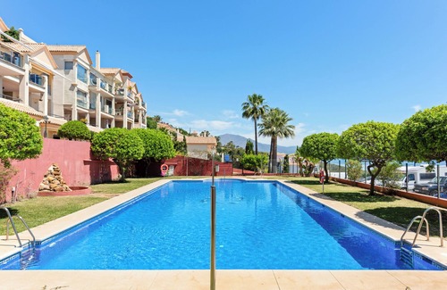 Manilva Apartment | Apartment 'Panoramic Sea Views' with Sea View, Wi-Fi and Air Conditioning