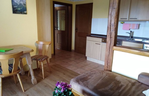 Kleinhogl Apartment | Apartment Predigtstuhl 37 sqm, 1 bedroom, eat-in kitchen, balcony
