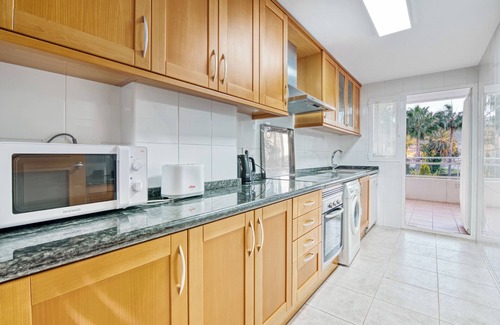 Denia Apartment | Apartment "Puerto Romano" with Mountain View, Shared Pool & Wi-Fi