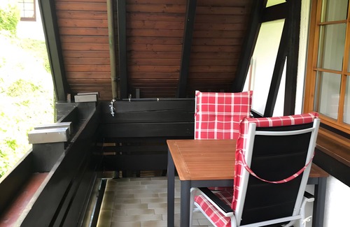 Sasbachwalden Apartment | Apartment 'Rotkehlchen' with Mountain View, Shared Terrace and Wi-Fi