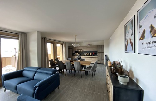 Arc-1600 Apartment | Apartment ski in ski out in Residence de Luxe 12 people