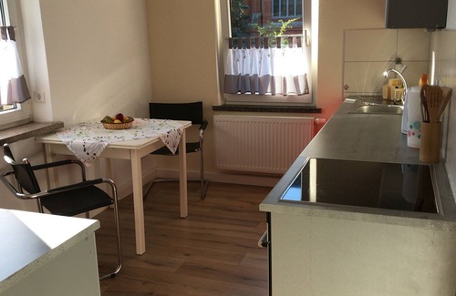 Limbach-Oberfrohna Apartment | Apartment Schink - near Chemnitz with a view of the countryside