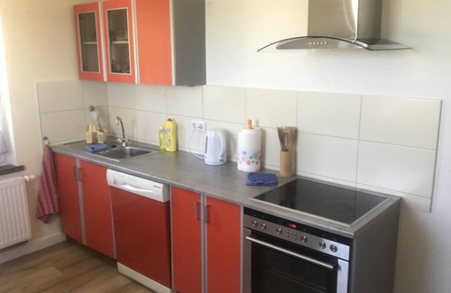Limbach-Oberfrohna Apartment | Apartment Schink - near Chemnitz with a view of the countryside