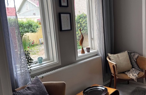 Sorhaga-Centrum Apartment | Apartment in cozy courtyard centrally with private entrance and 3 rooms and kitchen