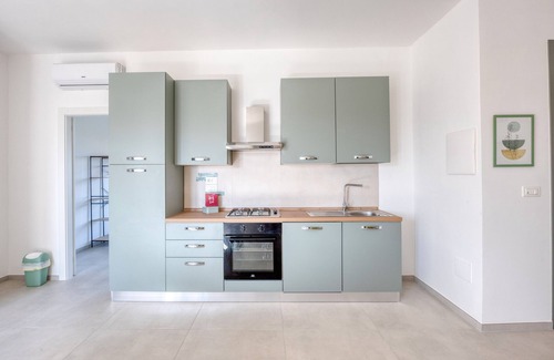 Tricase Apartment | Apartment 'Smeraldo' with Balcony, Wi-Fi and Air Conditioning