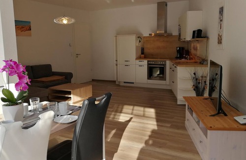 Graal Mueritz Apartment | Apartment "Sommerwind" for 2 adults plus extra bed for 2 children up to 12 years on the 1st floor