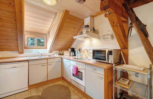 Sankt Georgen im Schwarzwald Apartment | Apartment 'Talblickhof Mit 100 Qm' with Shared Terrace, Shared Garden and Wi-Fi