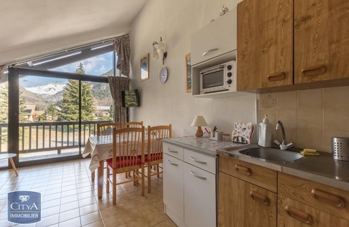 Ancelle Apartment | Apartment 'Tallas Pieds Des Pistes' with Mountain View, Balcony and Wi-Fi