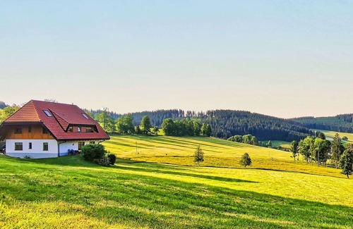 Schwarzenbach Apartment | Apartment 'Tanne - Barrierefrei' with Private Terrace, Shared Garden and Wi-Fi