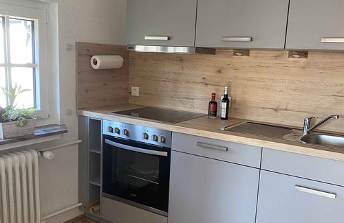 Ortsmitte Apartment | Apartment 'Veojano' with Balcony and Wi-Fi