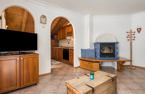 Canazei Apartment | Apartment 'Villa Lory 6' with Mountain View, Shared Garden and Wi-Fi