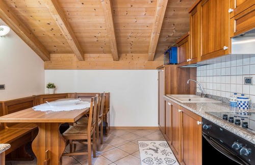 Canazei Apartment | Apartment 'Villa Lory 6' with Mountain View, Shared Garden and Wi-Fi