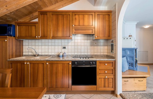 Canazei Apartment | Apartment 'Villa Lory 6' with Mountain View, Shared Garden and Wi-Fi