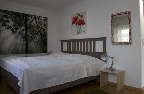 Ludwigshafen Apartment | Apartment with a spacious balcony and lake view