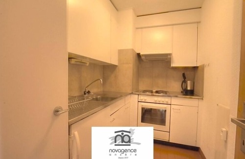 Anzere Apartment | Apartment with an entrance corridor, 1 bedroom with 2 simple beds and 1 bathroom/WC. Living-room wit