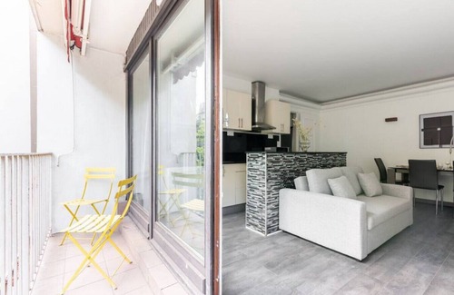 Combat Apartment | Apartment with balcony - Buttes Chaumont