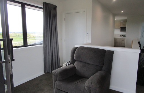 Acacia Bay Apartment | Apartment with lake, mountain & rural views.