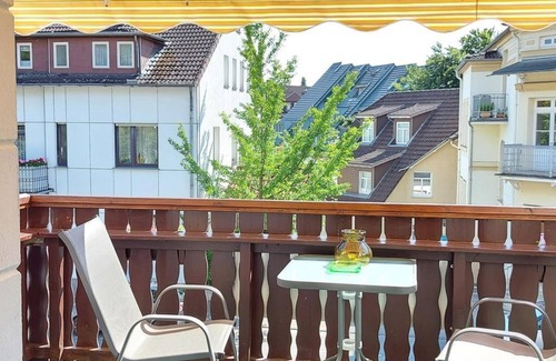 Bad Pyrmont Apartment | Apartment with large south-facing balcony - Parkschlösschen